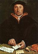 Hans Holbein Portrait of Dirck Tybis oil on canvas